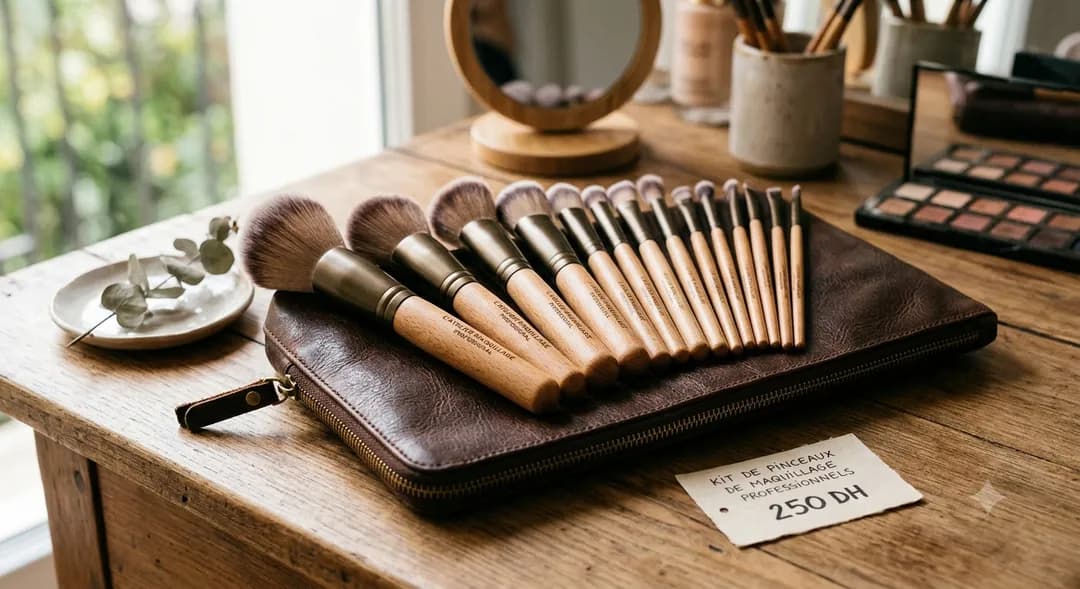 Kit de Pinceaux de Maquillage Professionnels
